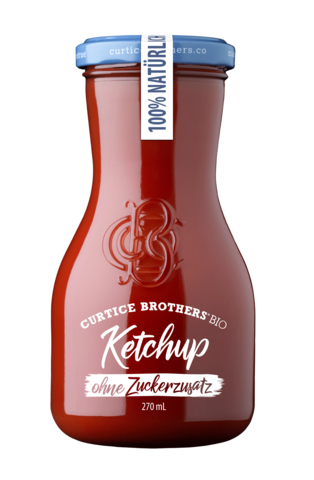 Bio Ketchup ohne Zucker 270 ml Curtice Brother