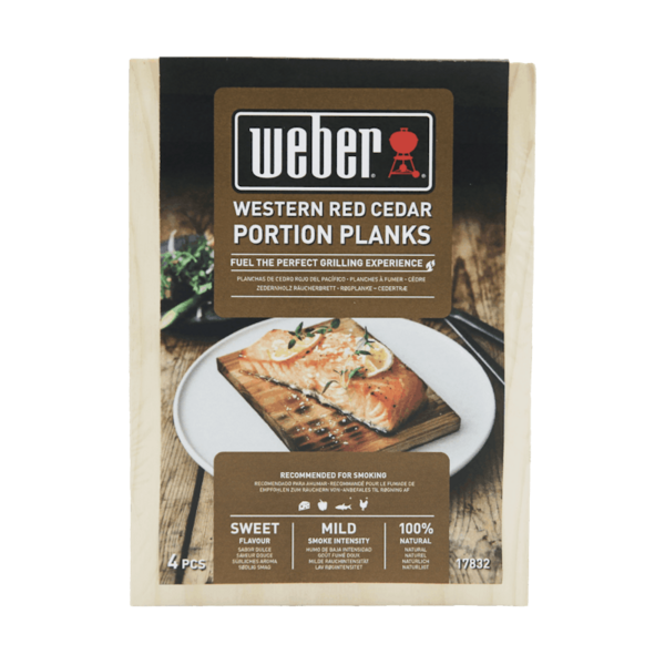 Weber Räucherbretter, Zedernholz, 4 Stk