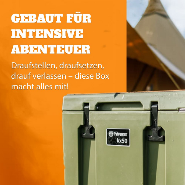 Petromax Kühlbox 50 Liter Oliv
