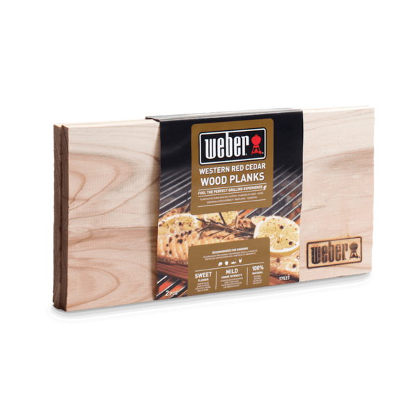 Weber Räucherbretter klein - Zedernholz (2 Stück)