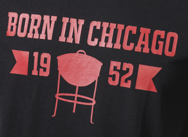 T-Shirt Born in Chicago Männer, schwarz Größe XXL