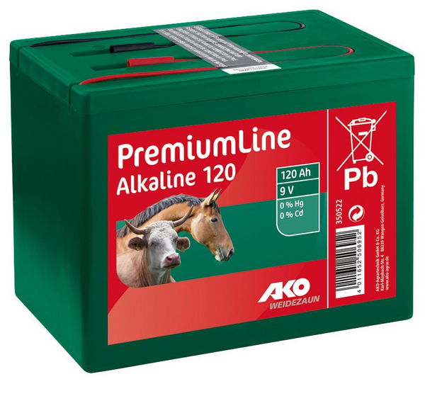 AKO Batterie Alkaline 9 V, 55 Ah