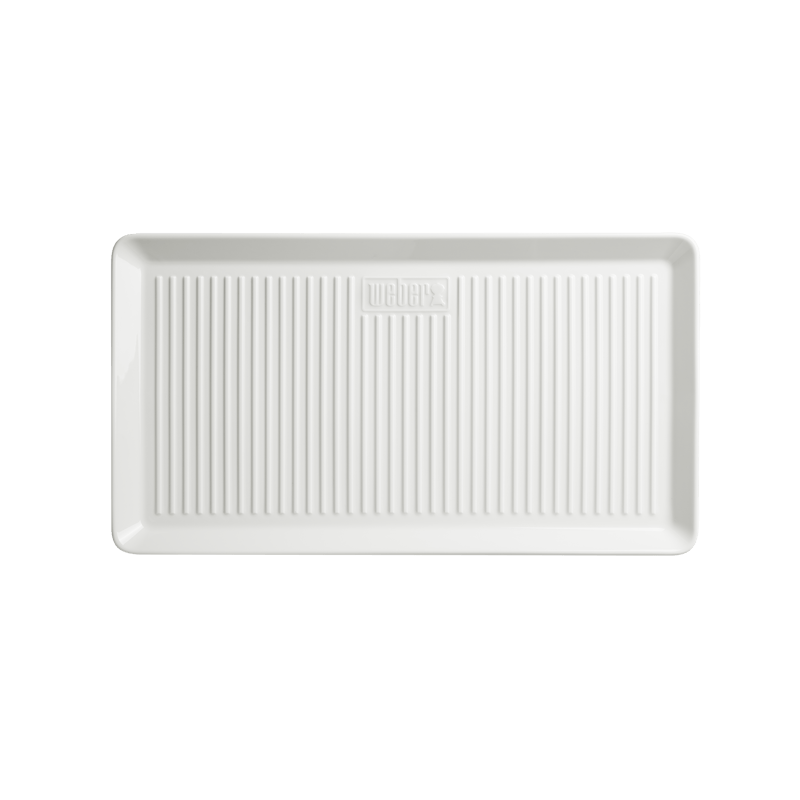 Weber Porzellan-Servierplatte, 40x22cm