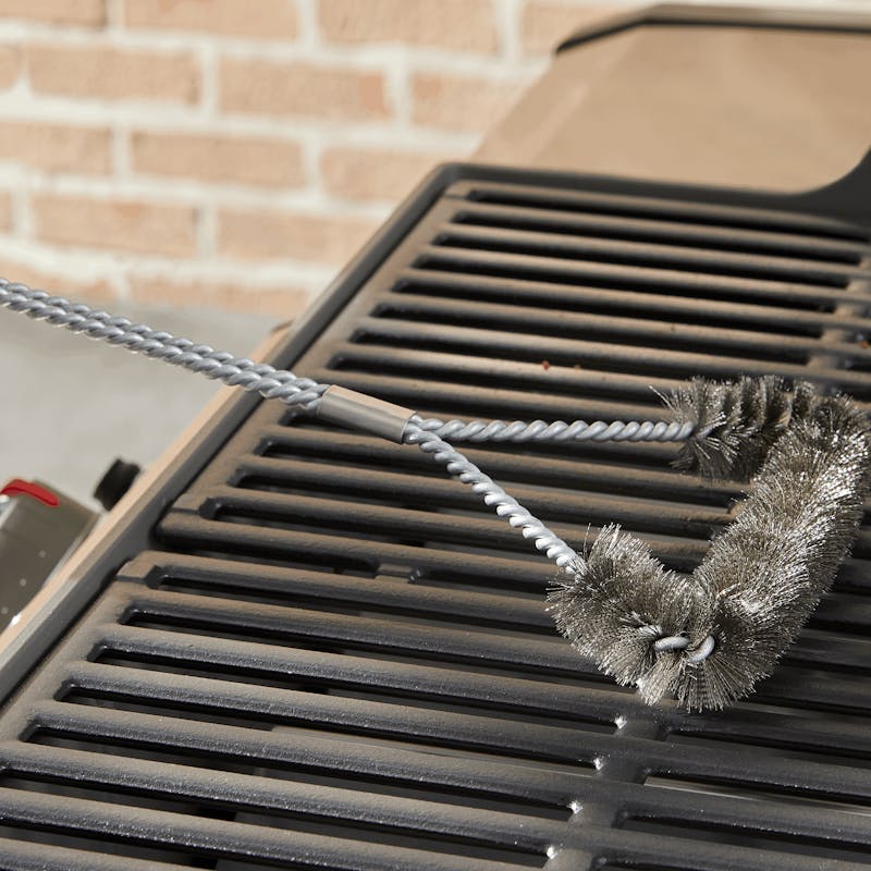 Weber Dreiseitige Grillbürste, 46 cm