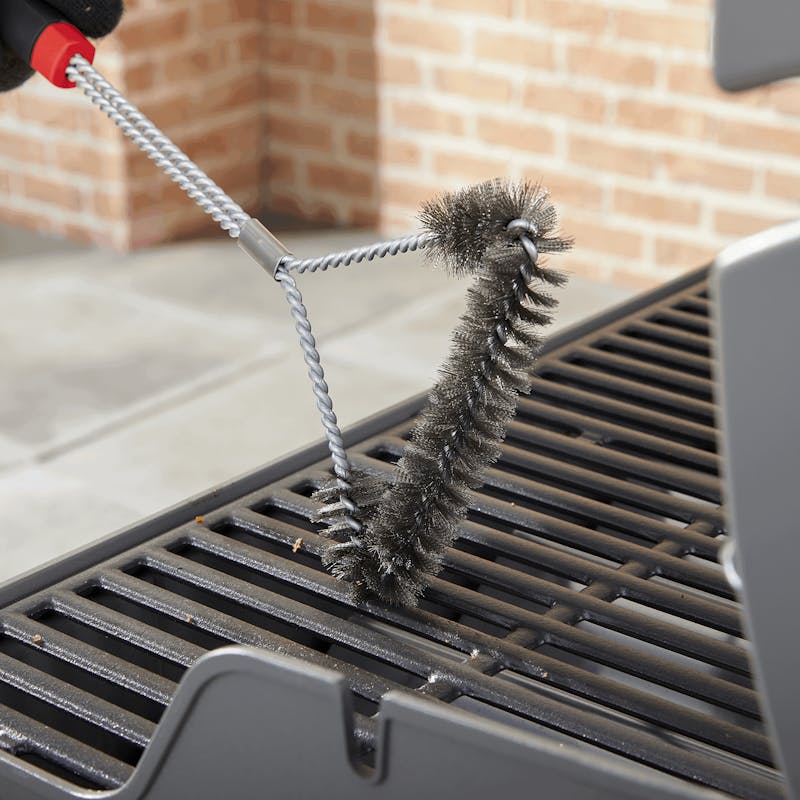Weber Dreiseitige Grillbürste, 46 cm