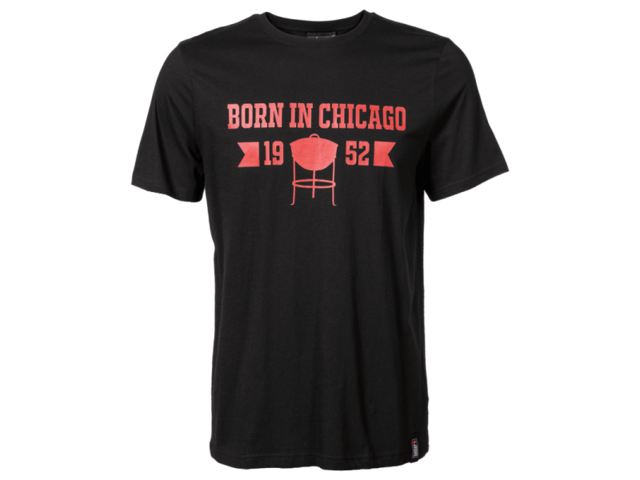 T-Shirt Born in Chicago Männer, schwarz Größe XXL