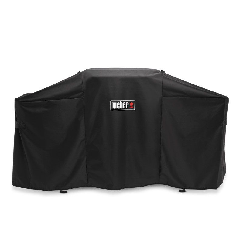 Weber Prem. Abdeckhaube Slate 43 +56cm mit Tisch