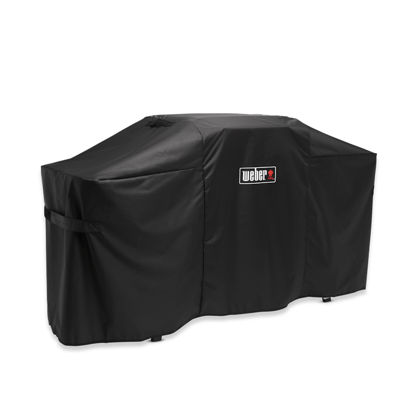 Weber Prem. Abdeckhaube Slate 43 +56cm mit Tisch