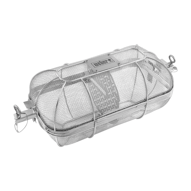 Weber CRAFTED Drehspießkorb - aus feinem Drahtgewebe